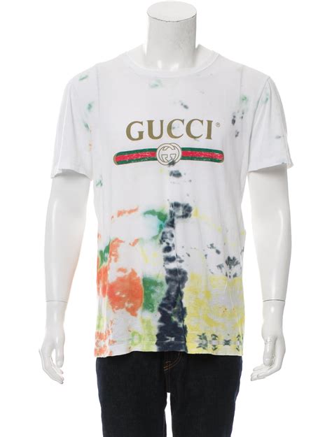 tie dye gucci shirt